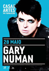 Gary Numan 2010 Venue Poster Porto